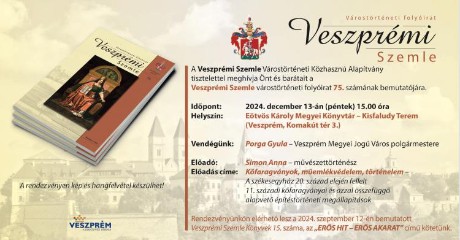 Veszprémi Szemle lapszám bemutató 75.