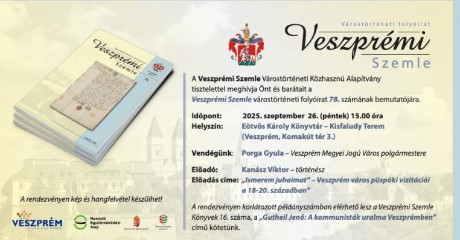 Veszprémi Szemle lapszám bemutató 78.