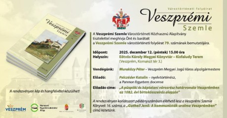 Veszprémi Szemle lapszám bemutató 79.